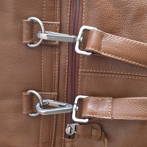 Two Pretty | Full Grain Leather Convertible Backpack main image 12